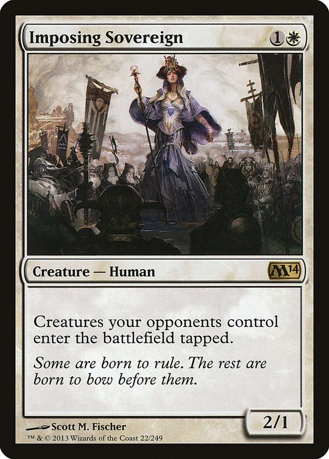 Imposing Sovereign [Magic 2014] Magic: The Gathering