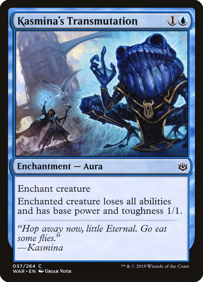 Kasmina's Transmutation [War of the Spark] Magic: The Gathering