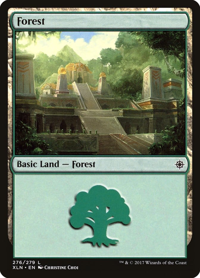 Forest (276) [Ixalan] Magic: The Gathering