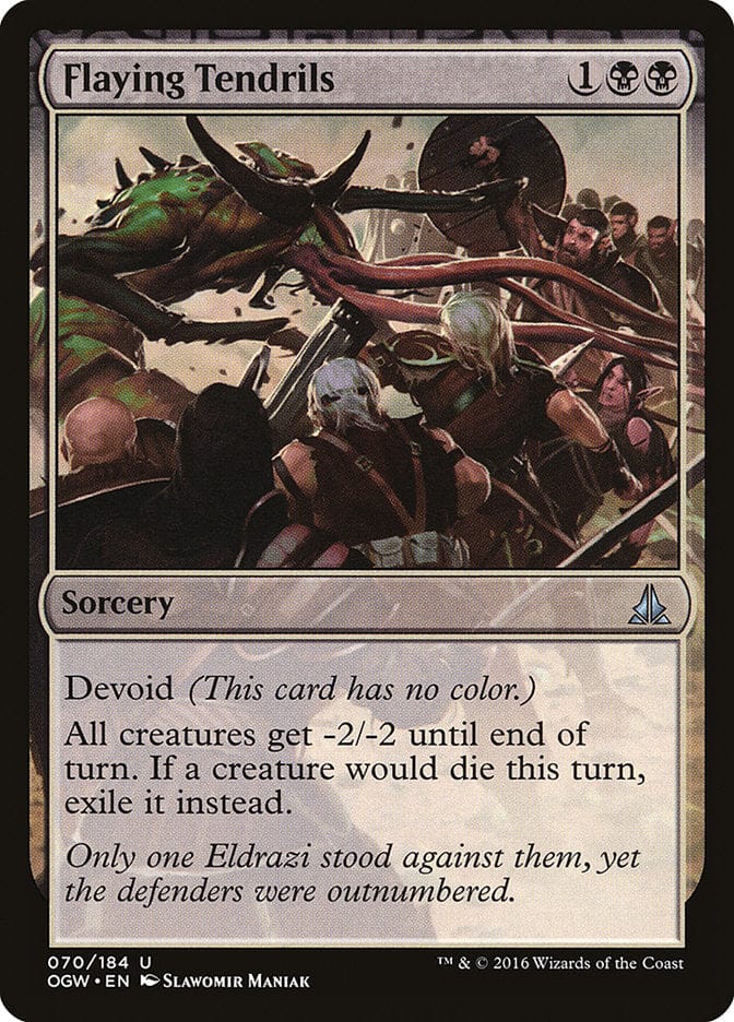 Flaying Tendrils [Oath of the Gatewatch] Magic: The Gathering