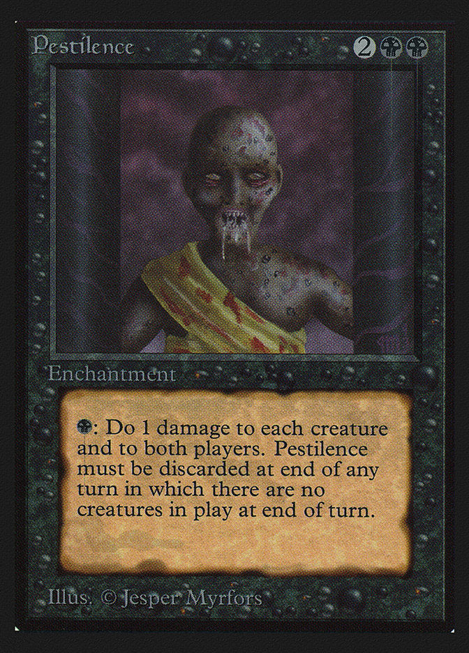 Pestilence [Collectors' Edition] Magic: The Gathering