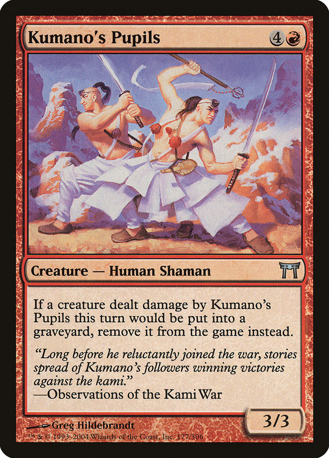 Kumano's Pupils [Champions of Kamigawa] Magic: The Gathering