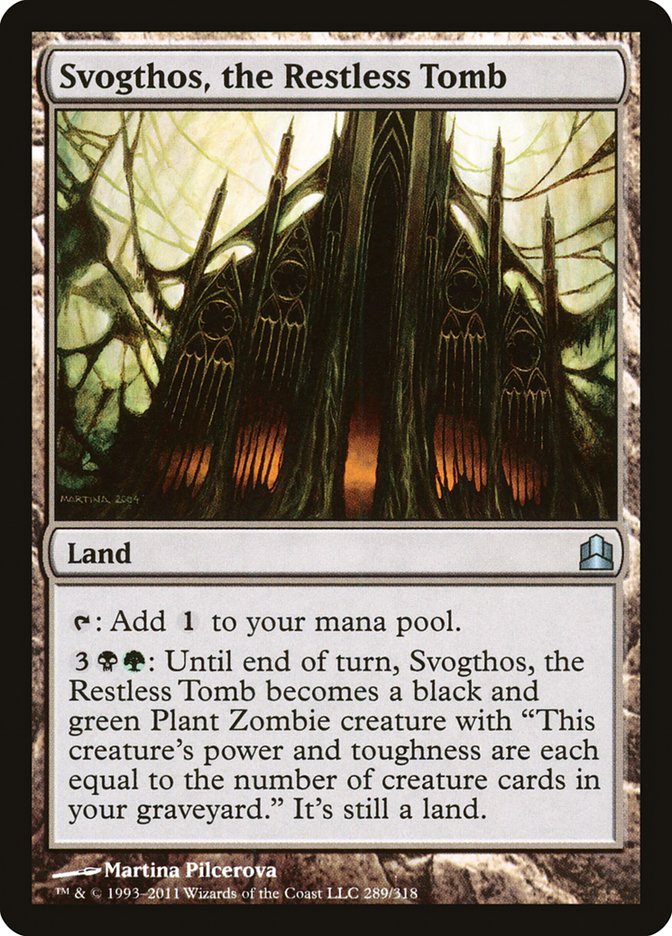 Svogthos, the Restless Tomb [Commander 2011] Magic: The Gathering