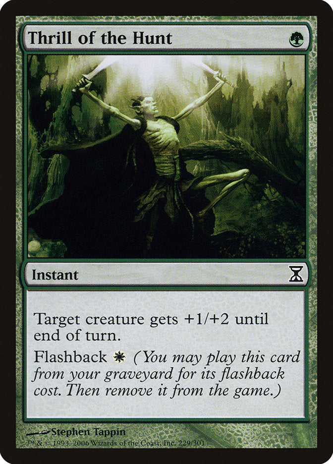 Thrill of the Hunt [Time Spiral] Magic: The Gathering