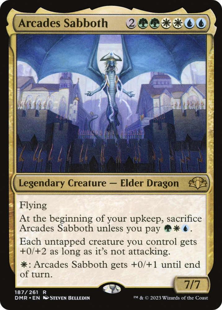 Arcades Sabboth [Dominaria Remastered] Magic: The Gathering