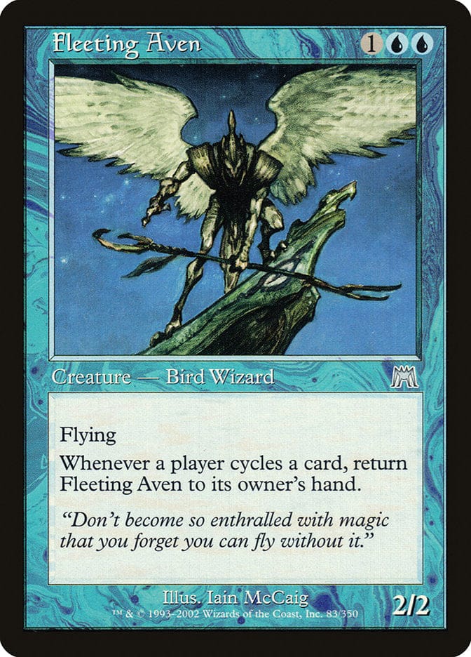 Fleeting Aven [Onslaught] Magic: The Gathering
