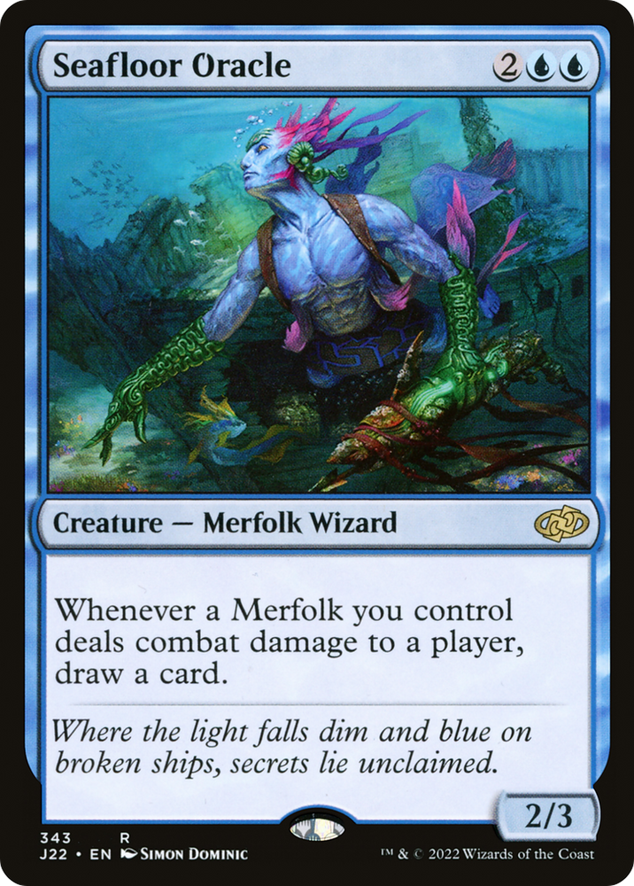 Seafloor Oracle [Jumpstart 2022] Magic: The Gathering
