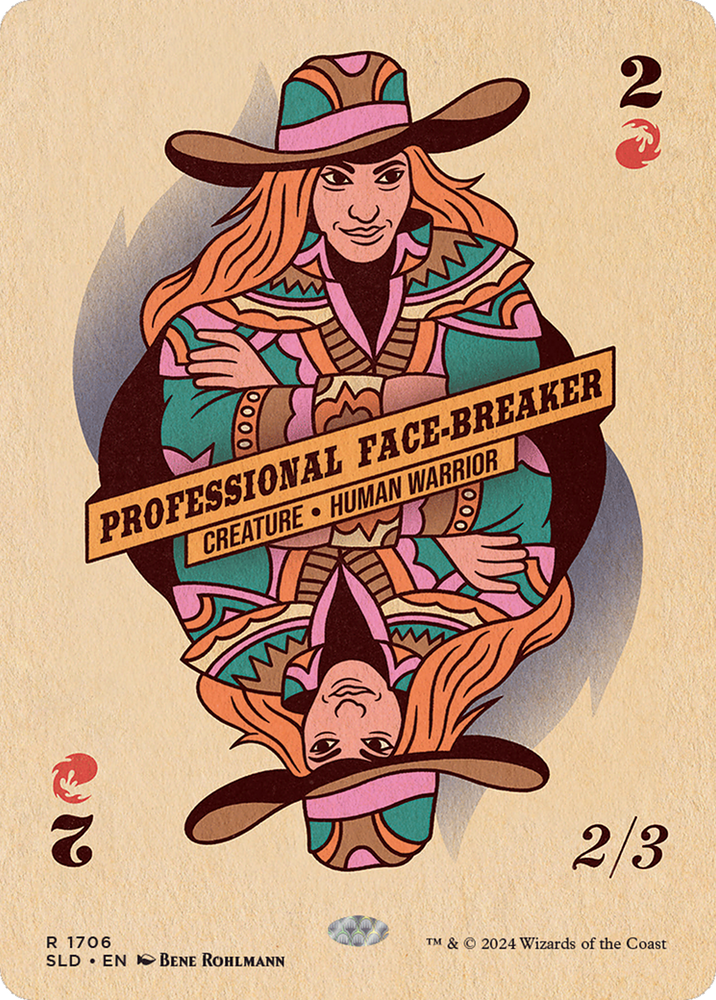 Professional Face-Breaker [Secret Lair Drop Series] Magic: The Gathering