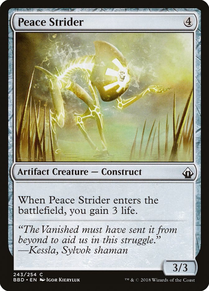 Peace Strider [Battlebond] Magic: The Gathering