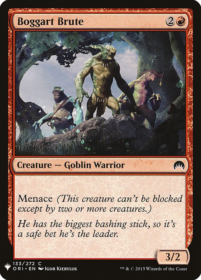 Boggart Brute [Mystery Booster] Magic: The Gathering