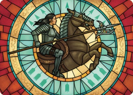 Tori D'Avenant, Fury Rider Art Card [Dominaria United Art Series] Magic: The Gathering