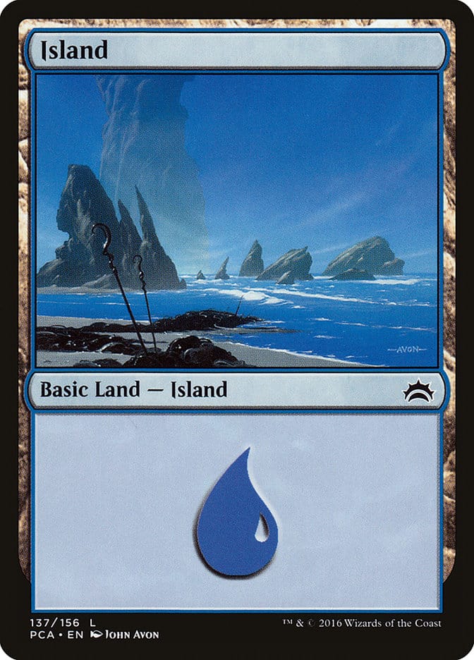 Island (137) [Planechase Anthology] Magic: The Gathering