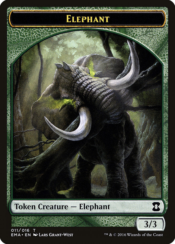 Elephant Token [Eternal Masters Tokens] Magic: The Gathering