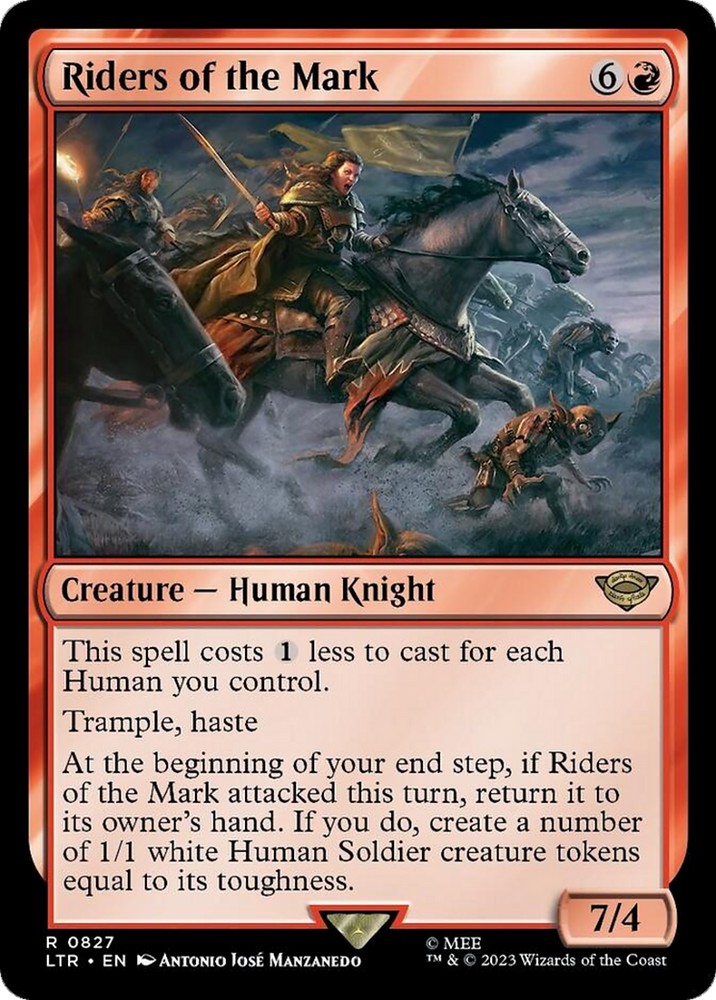 Riders of the Mark [The Lord of the Rings: Tales of Middle-Earth] Magic: The Gathering