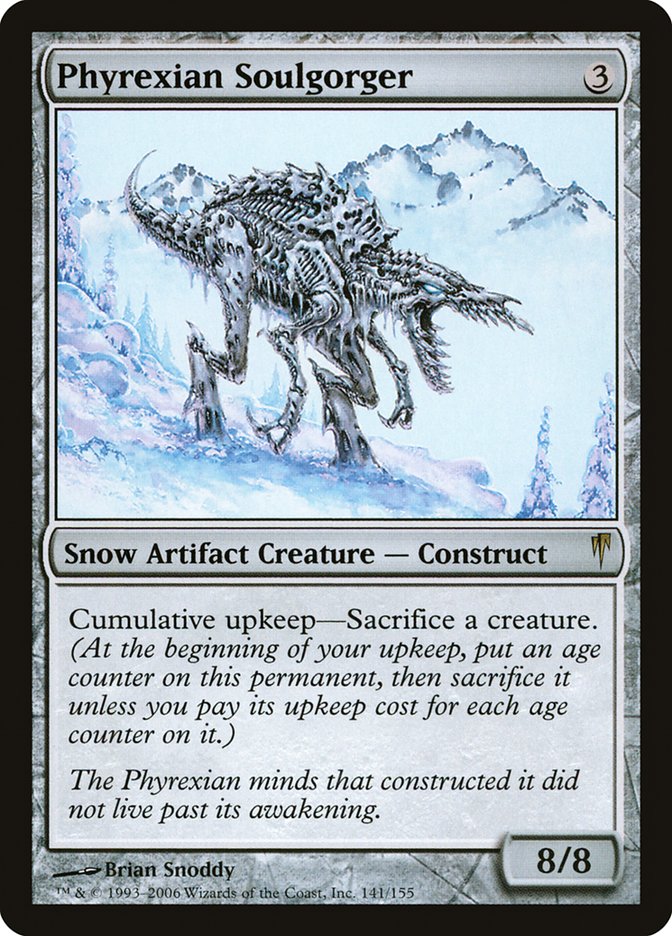 Phyrexian Soulgorger [Coldsnap] Magic: The Gathering