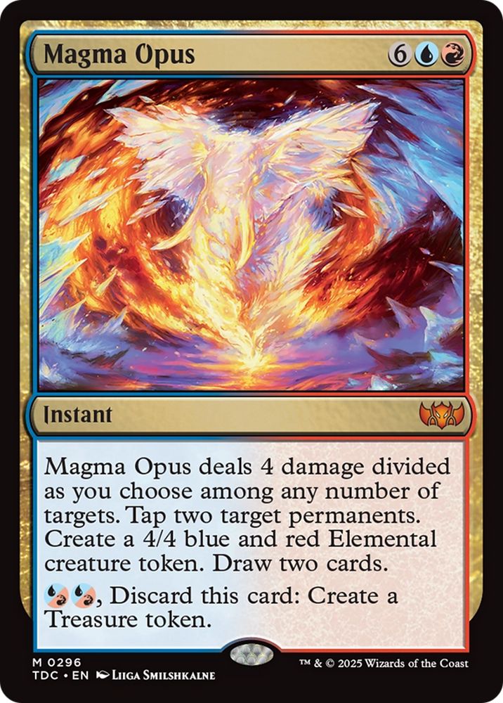 Magma Opus [Tarkir: Dragonstorm Commander] Magic: The Gathering