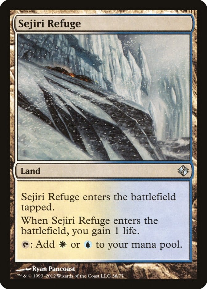 Sejiri Refuge [Duel Decks: Venser vs. Koth] Magic: The Gathering