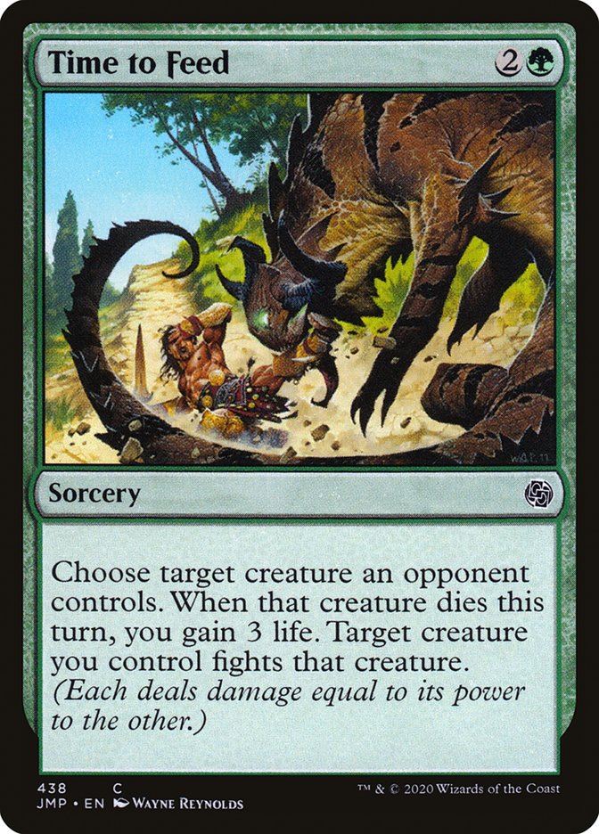 Time to Feed [Jumpstart] Magic: The Gathering