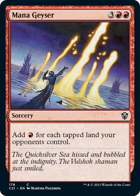 Mana Geyser [Commander 2021] Magic: The Gathering