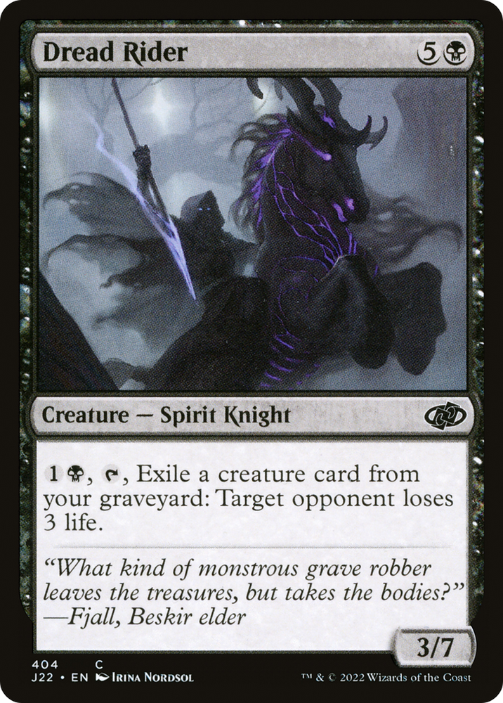 Dread Rider [Jumpstart 2022] Magic: The Gathering