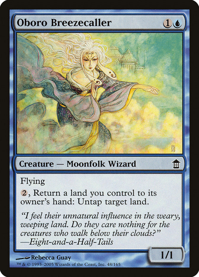 Oboro Breezecaller [Saviors of Kamigawa] Magic: The Gathering