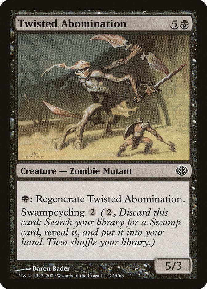 Twisted Abomination [Duel Decks: Garruk vs. Liliana] Magic: The Gathering