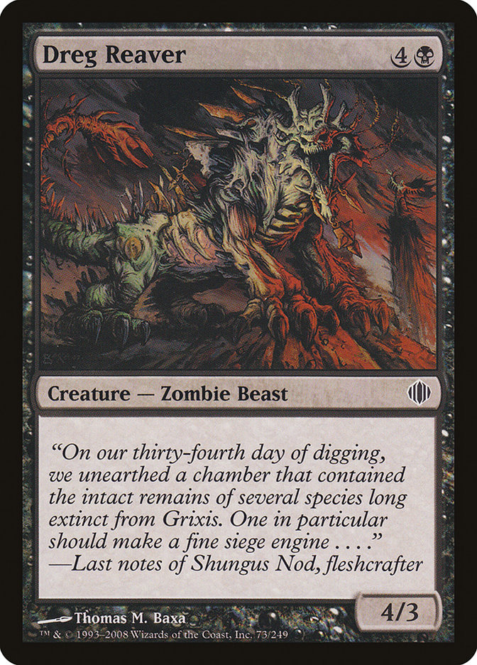 Dreg Reaver [Shards of Alara] Magic: The Gathering