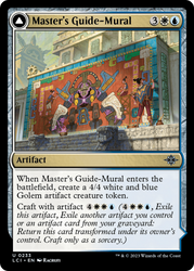 Master's Guide-Mural // Master's Manufactory [The Lost Caverns of Ixalan] Magic: The Gathering