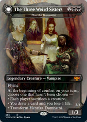 Henrika Domnathi // Henrika, Infernal Seer - The Three Weird Sisters // Fiends of Darkest Night [Innistrad: Crimson Vow] Magic: The Gathering