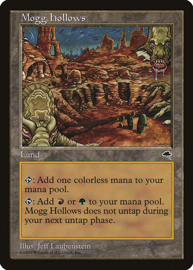 Mogg Hollows [Tempest] Magic: The Gathering