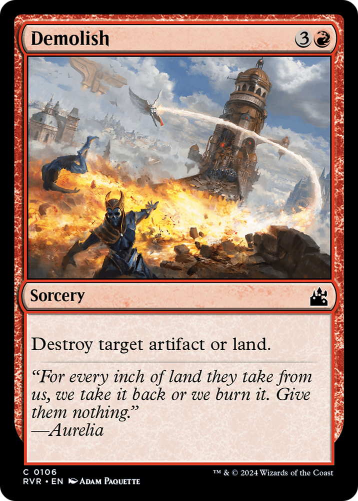 Demolish [Ravnica Remastered] Magic: The Gathering
