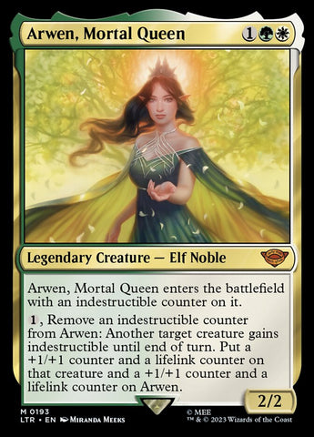 Arwen, Mortal Queen [The Lord of the Rings: Tales of Middle-Earth] Magic: The Gathering