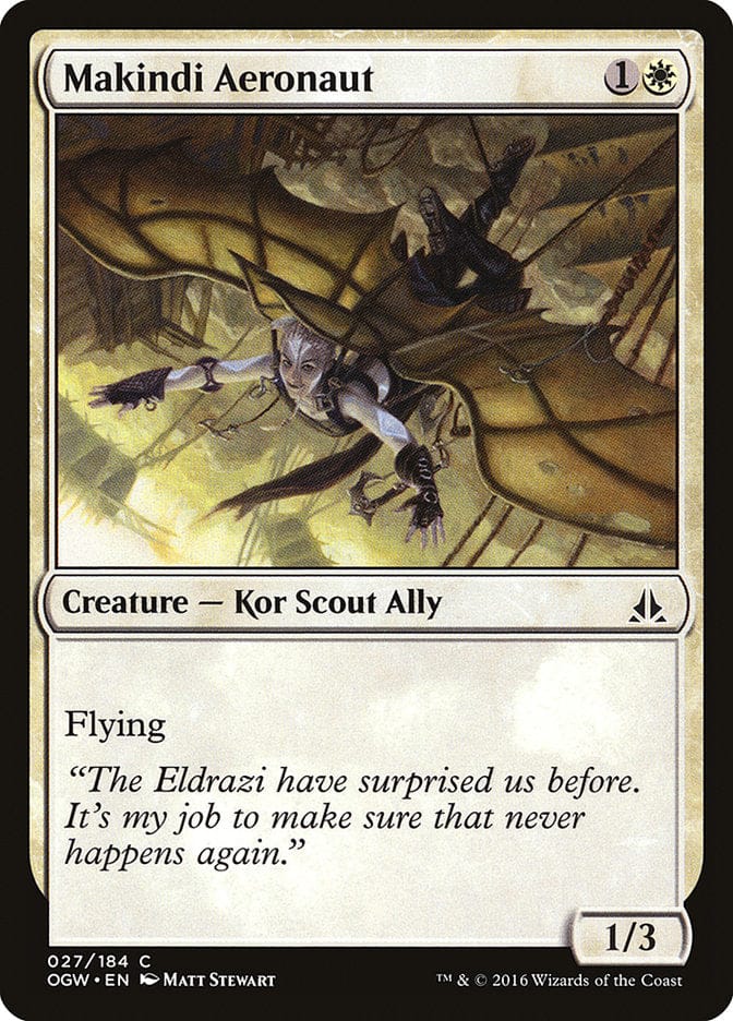 Makindi Aeronaut [Oath of the Gatewatch] Magic: The Gathering