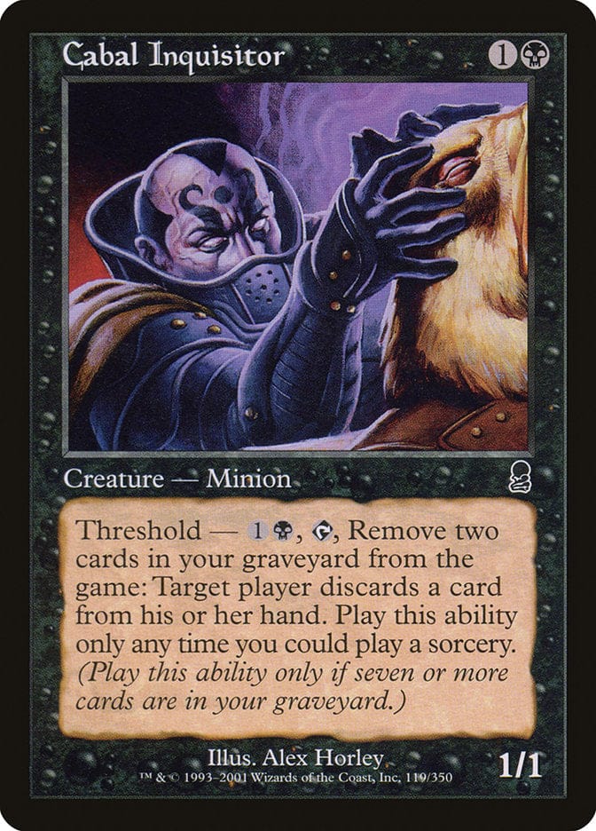 Cabal Inquisitor [Odyssey] Magic: The Gathering