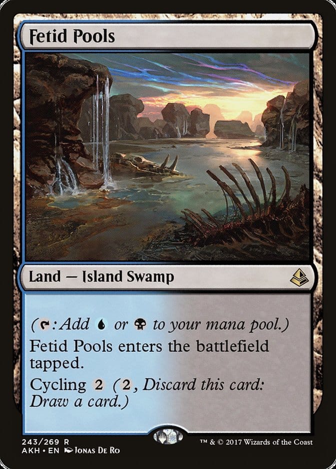 Fetid Pools [Amonkhet] Magic: The Gathering