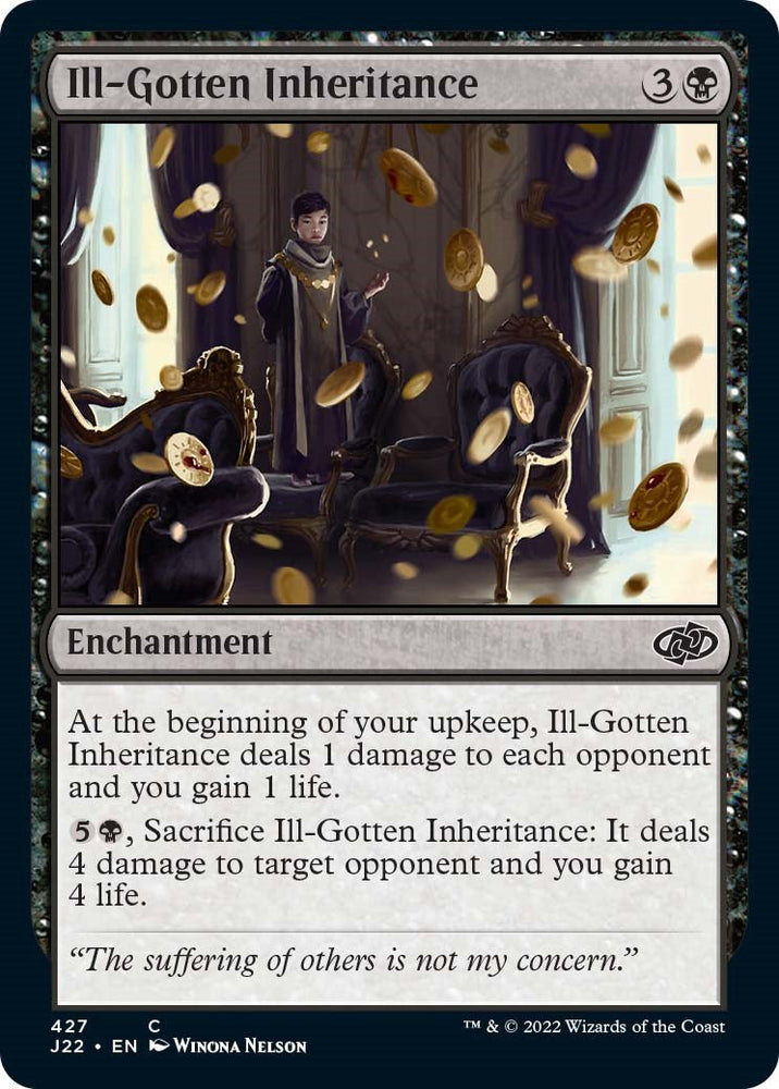 Ill-Gotten Inheritance [Jumpstart 2022] Magic: The Gathering