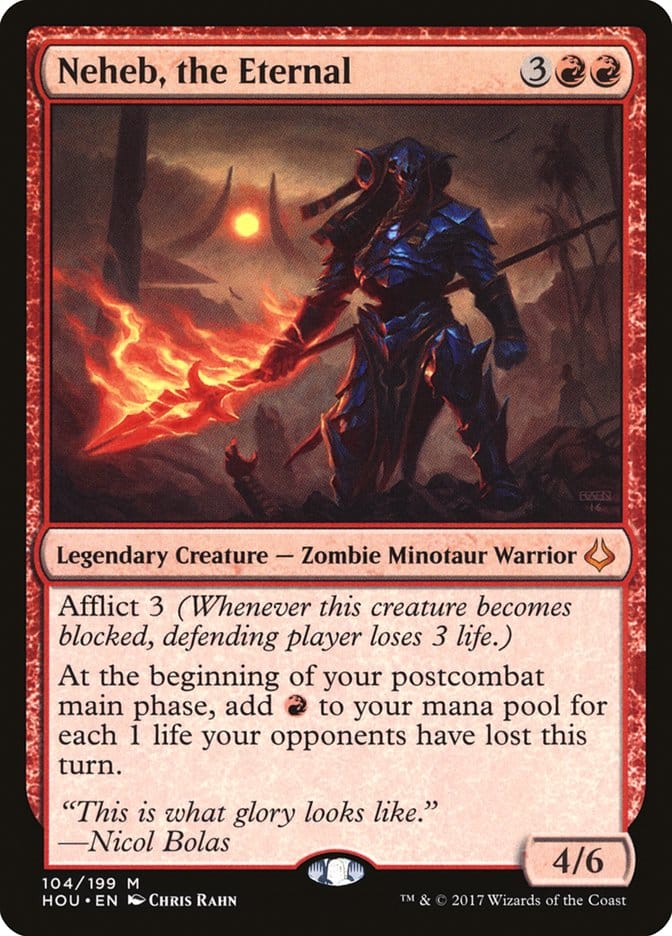 Neheb, the Eternal [Hour of Devastation] Magic: The Gathering