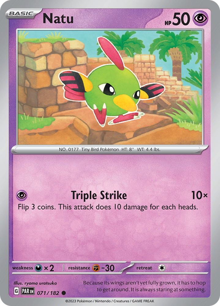 Natu (071/182) [Scarlet & Violet: Paradox Rift] Pokémon