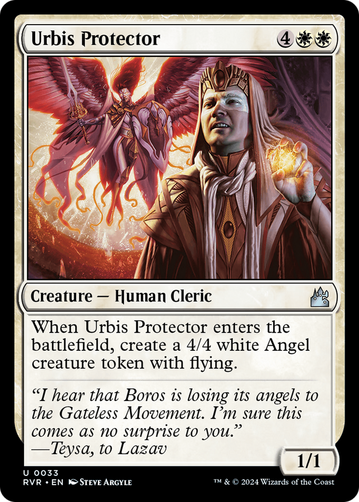 Urbis Protector [Ravnica Remastered] Magic: The Gathering