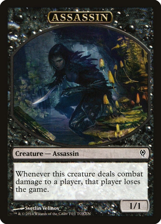 Assassin Token [Duel Decks: Jace vs. Vraska Tokens] Magic: The Gathering