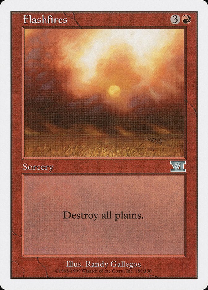 Flashfires [Classic Sixth Edition] Magic: The Gathering