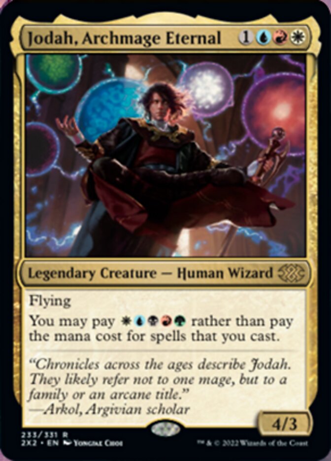 Jodah, Archmage Eternal [Double Masters 2022] Magic: The Gathering