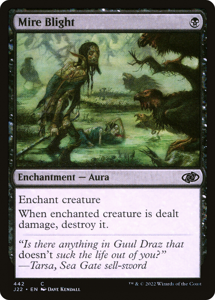 Mire Blight [Jumpstart 2022] Magic: The Gathering