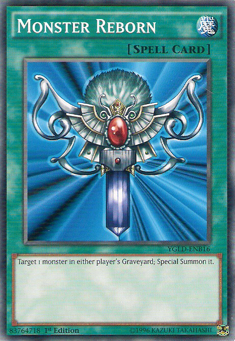 Monster Reborn [YGLD-ENB16] Common Yu-Gi-Oh!