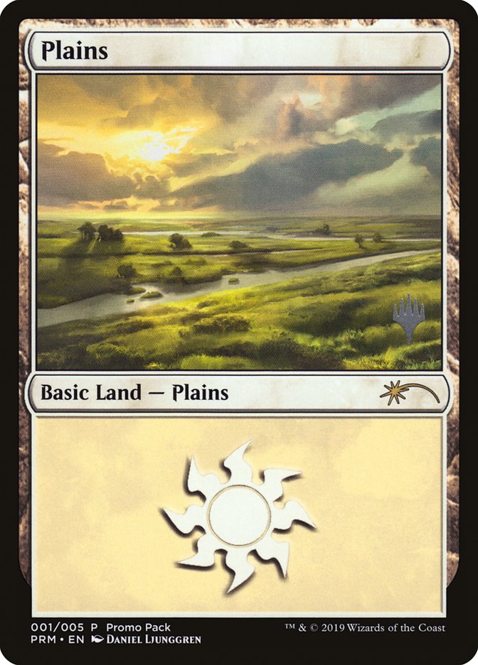 Plains (1) [Core Set 2020 Promo Pack] Magic: The Gathering