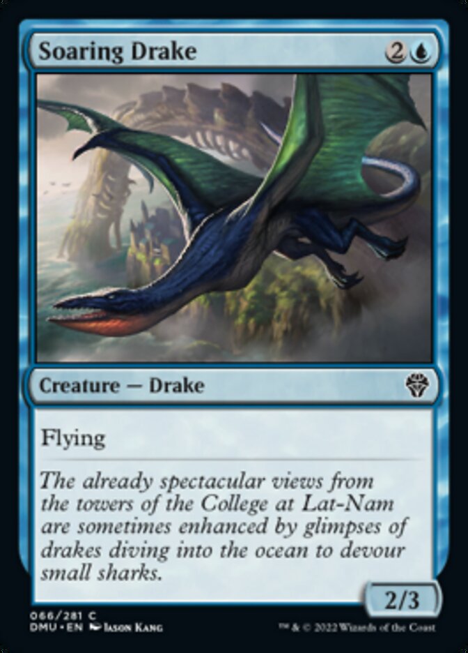 Soaring Drake [Dominaria United] Magic: The Gathering