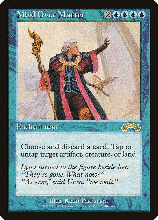 Mind Over Matter [Exodus] Magic: The Gathering