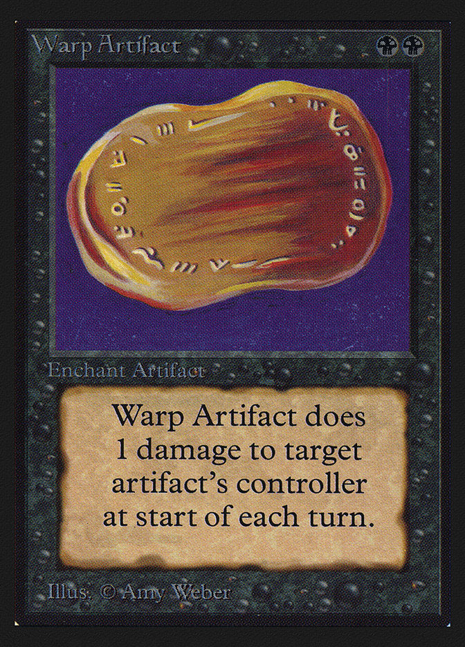 Warp Artifact [International Collectors' Edition] Magic: The Gathering