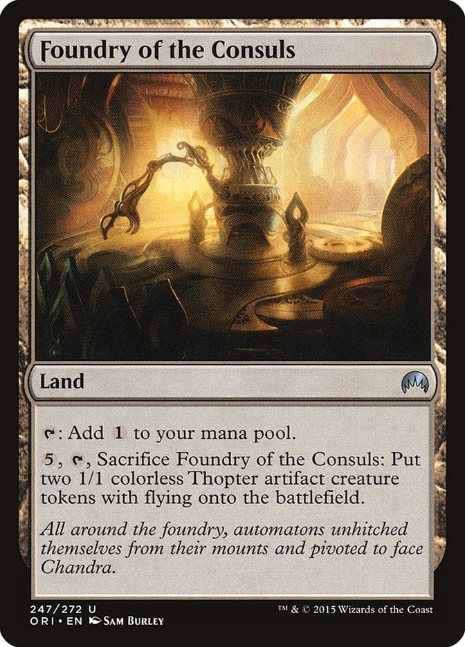 Foundry of the Consuls [Magic Origins] Magic: The Gathering