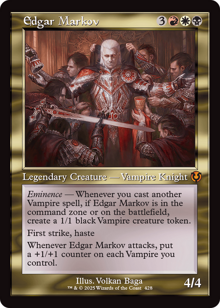 Edgar Markov (Retro Frame) [Innistrad Remastered] Magic: The Gathering